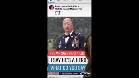 Wounded Veteran Calls Out More Fake News Using His Image Against Trump