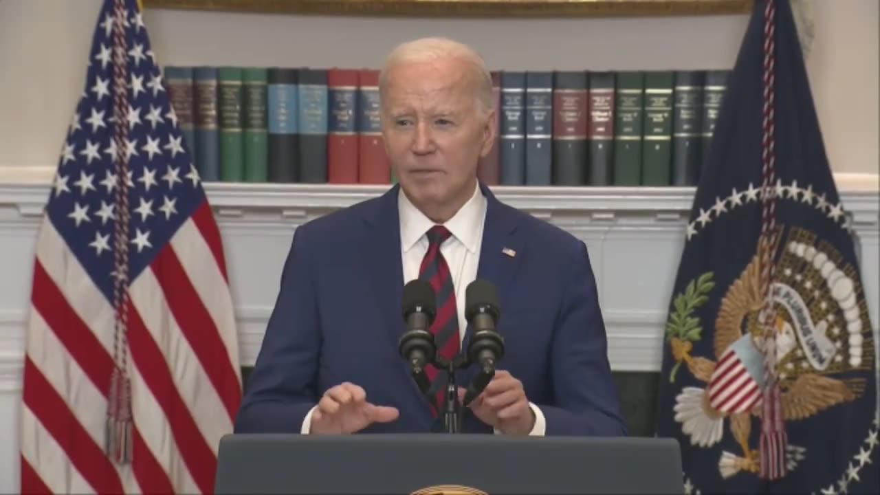 Biden Says He Commuted Over Collapsed Baltimore Bridge by Train "Many Times" [It Had NO Rail Lines]