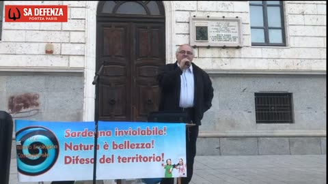 Manifestazione Sardinnia Coru Nostu - CEC - Cagliari 16 novembre 24