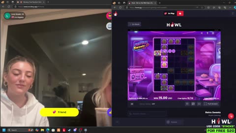 "!howl" - 10-21-2024 - Stackswopo MonkeyApp & Gambling Stream