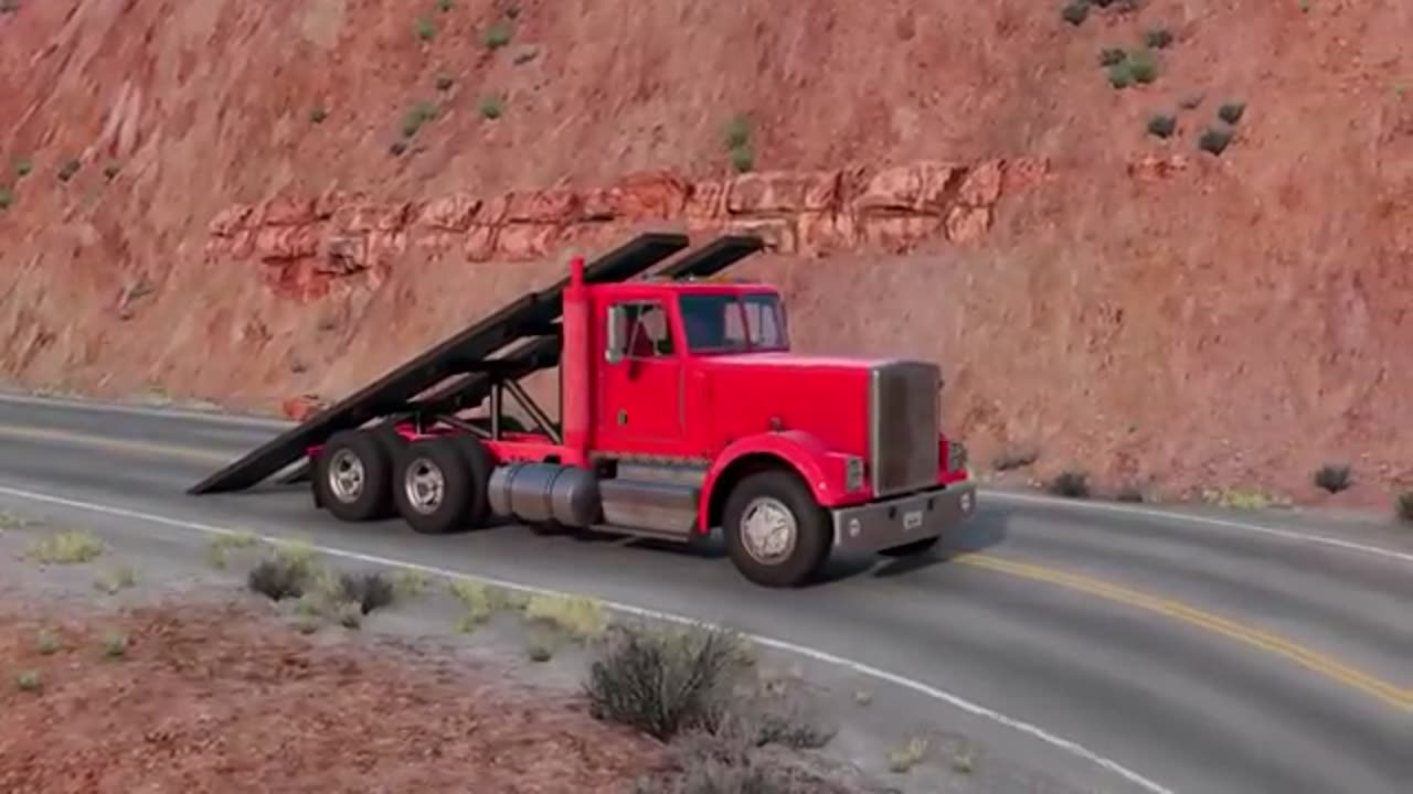 Cars vs Fast Flowing River & Fire speed Bumb 🔥 .