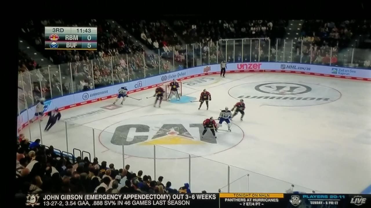 BUF vs RBM - Sabres Lead 5-0