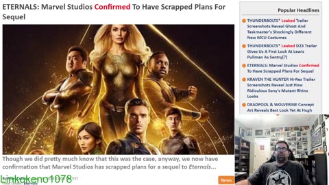 Marvel confirms that The Eternals sequel has been canceled