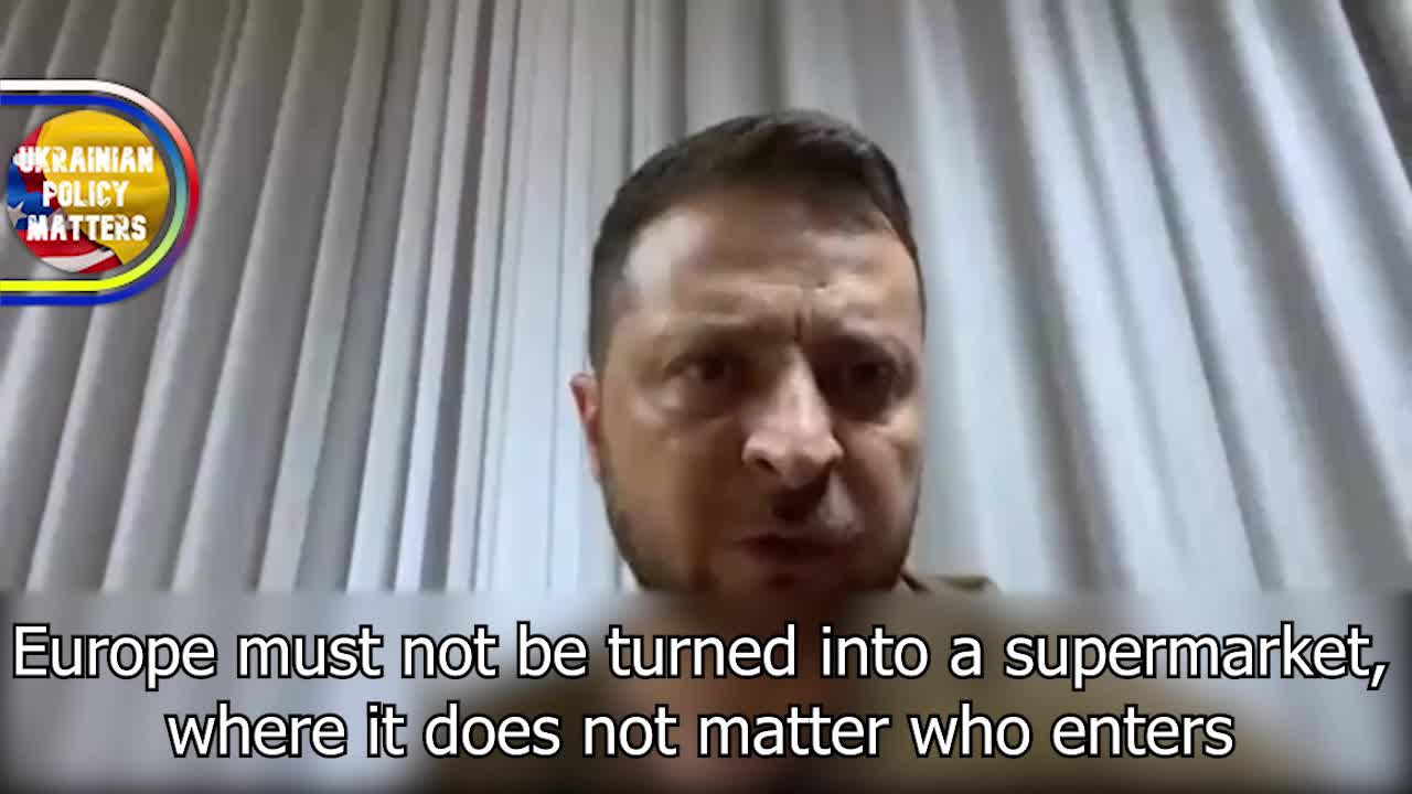 Zelensky urges EU leaders to act in Nazi-Style towards Russians