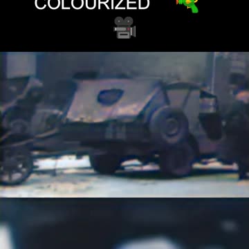 US Troops Skillfully Employ Captured Italian 20mm Gun - COLOURIZED 🇺🇸🔫🇮🇹🎥