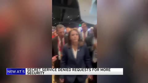 The Secret Service acknowledges denying some past requests by Trump's campaign for tighter security