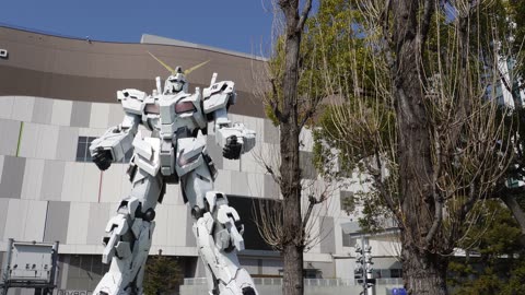 GUNDAM ROBOT odaiba TOKYO JAPAN