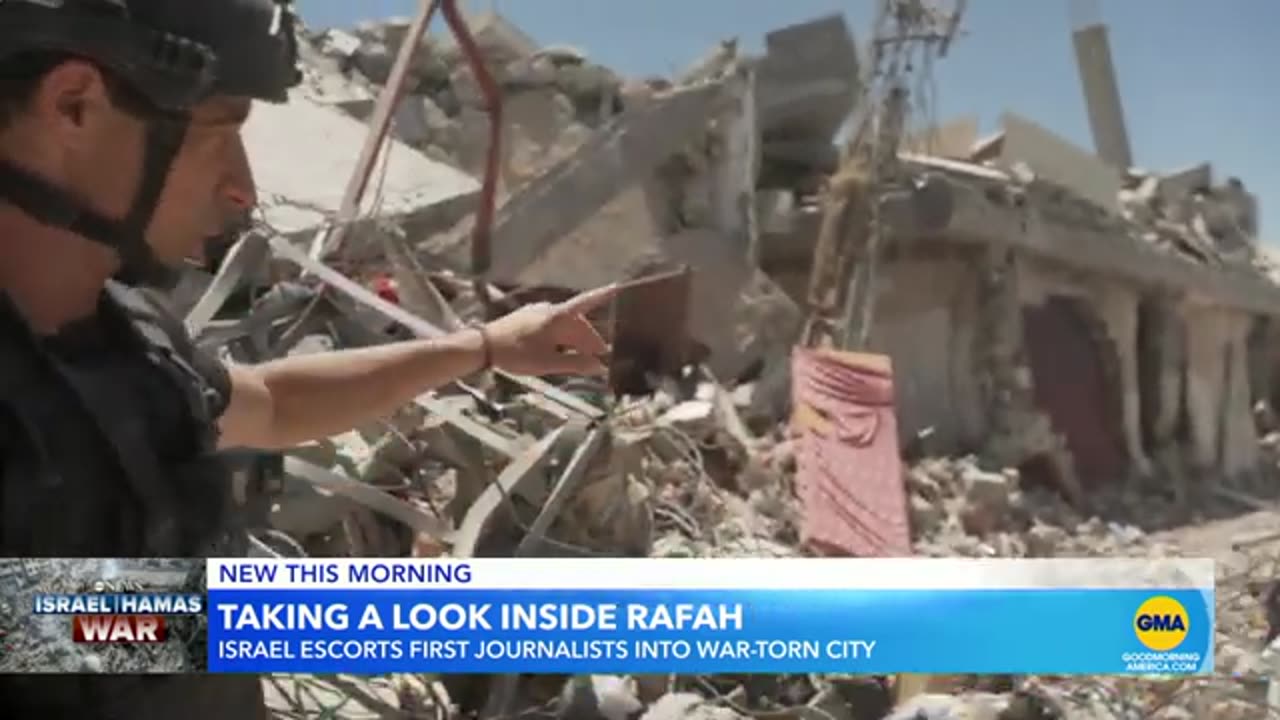 A look inside Rafah with the IDF ABC News