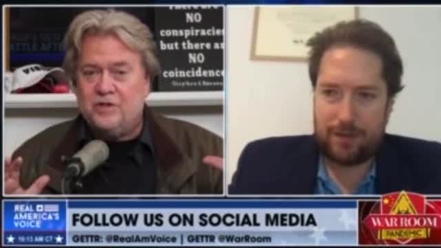 WAR ROOM Steve Bannon with Darren Beattie