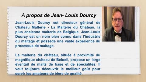 Les meilleures recettes de bière maltée du château par Jean-Louis Dourcy