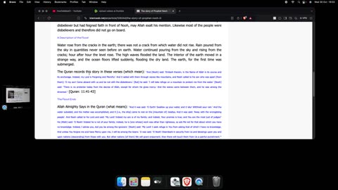 The story of Prophet Nooh