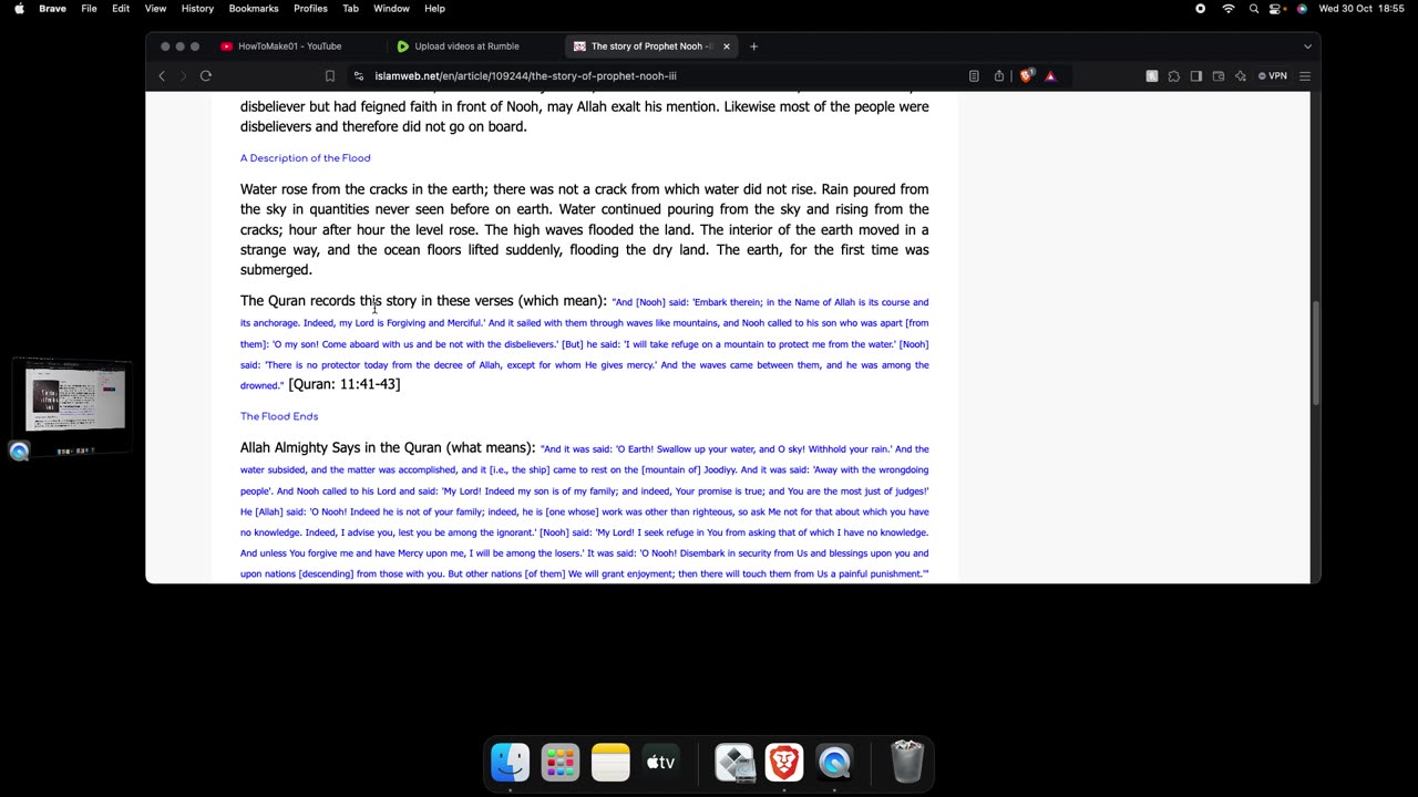 The story of Prophet Nooh