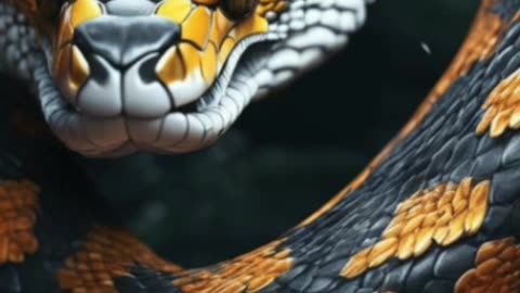 Dangerous snake in world😨