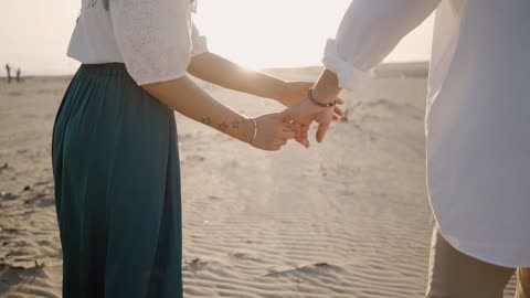 Just Chatting - Beautiful Couple walking