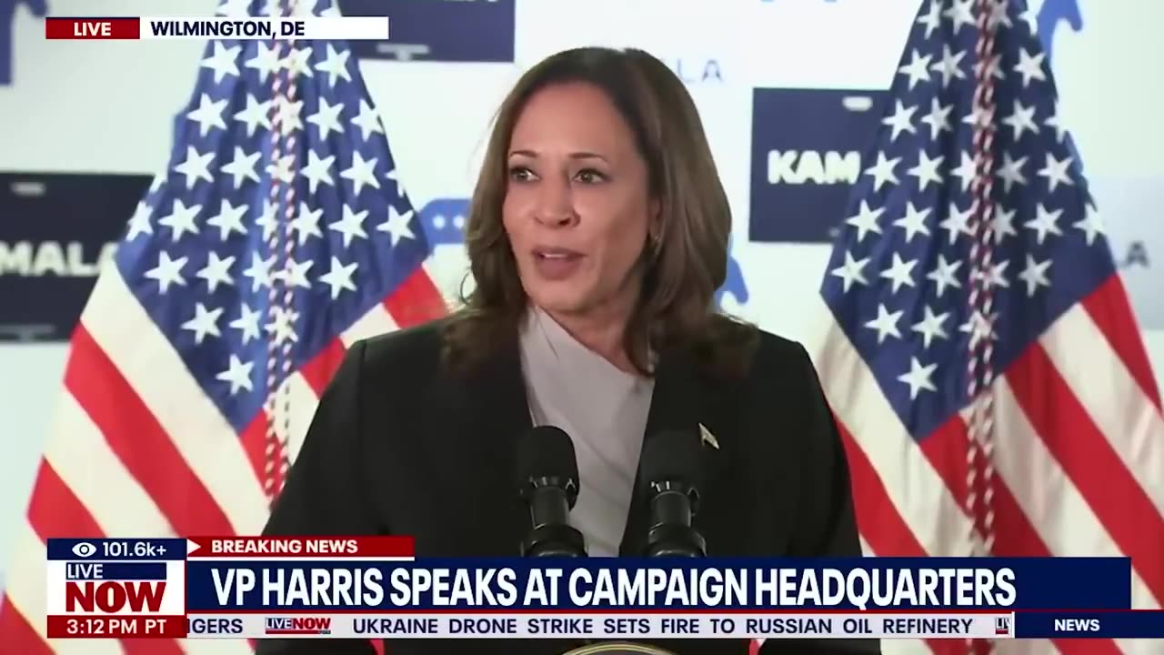 Here is another clip of Kamala Kamal says she and Tim Walz both own GUNS
