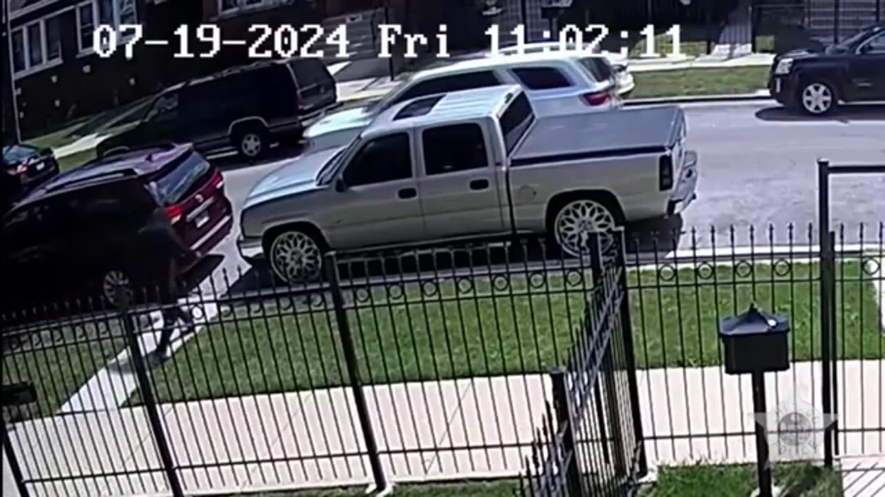 Surveillance video shows person of interest wanted in connection with deadly shooting of letter carr