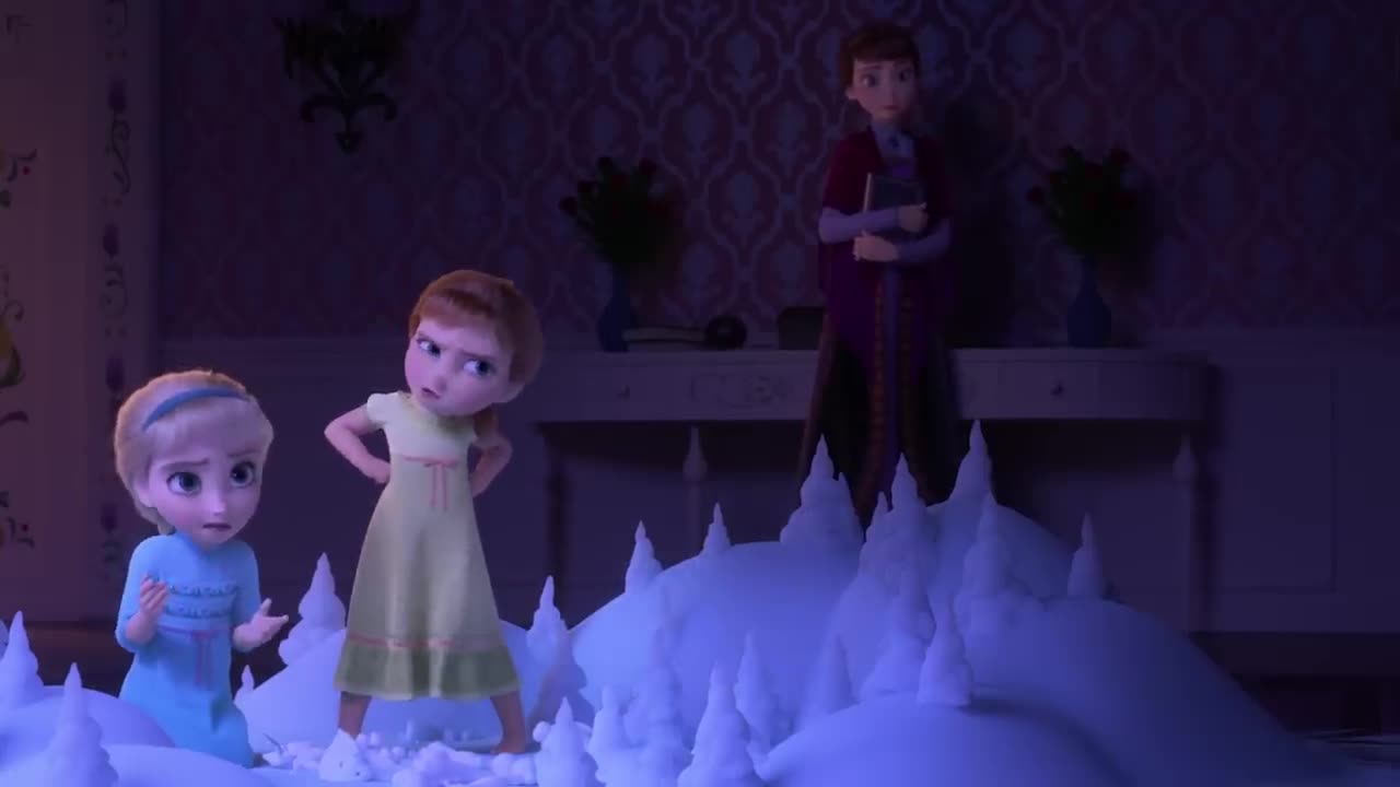 Baby Anna and Elsa Learn About the Enchanted Forest _ Frozen