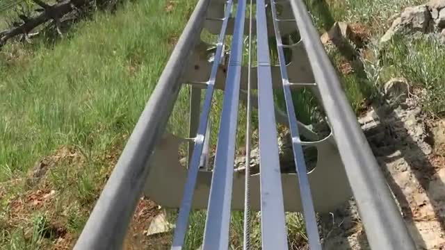 Mountain Coaster near Mt. Rushmore, South Dakota