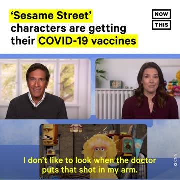 UNSEEN Aftereffects Big Bird takes the COVID-19 vaccine