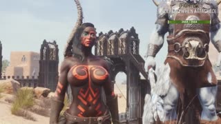 Conan Exiles the Dregs Abysmal Remnant Busty Boobs breast expansion huge tits #conanexiles