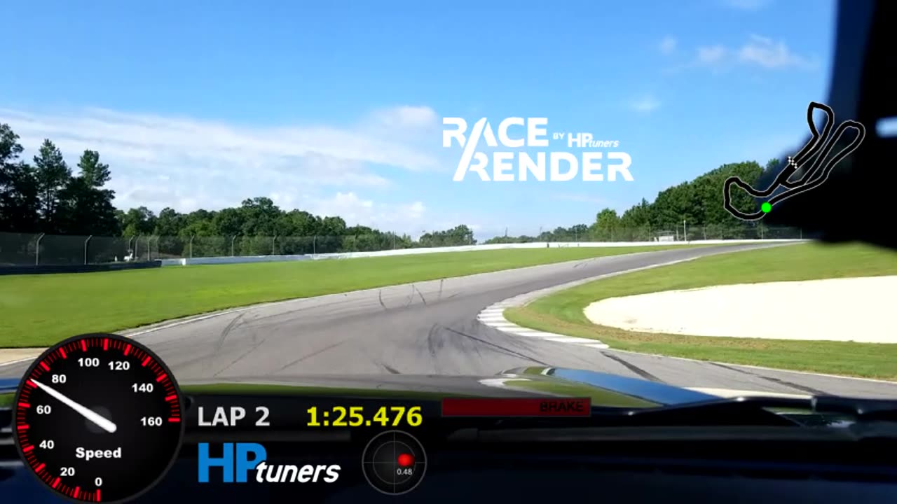 A lap around Barber Motorsports Park - Best Lap