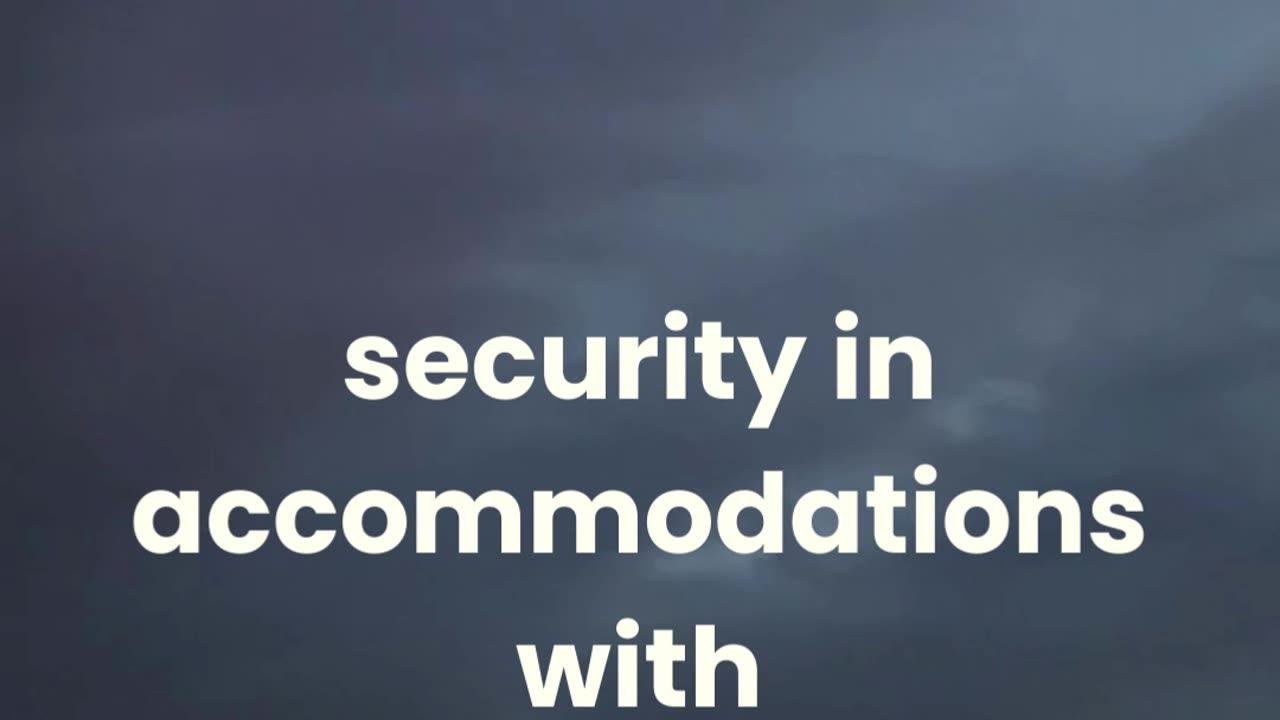 Enhance your room's security while traveling. #TravelSecurity #Locks