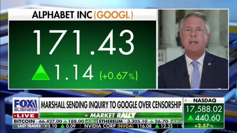 Sen. Marshall on Varney & Co: Inquiry To Google Over Censorship