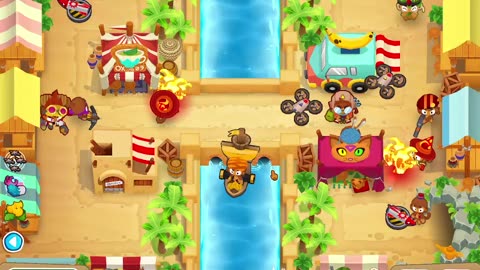 BTD6 Bazaar map on hard