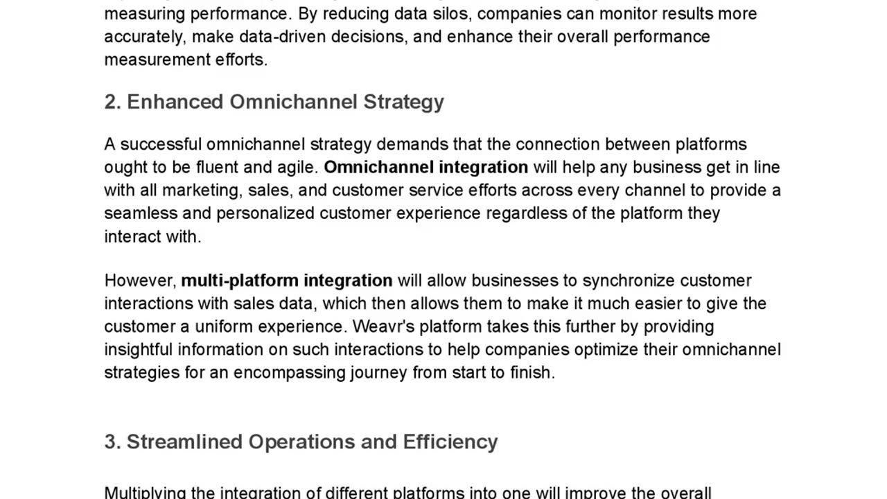 Organizational Performance Measurement - Drive Results with Weavr