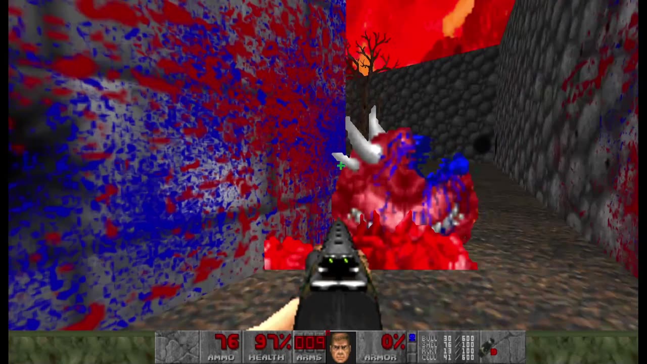 Brutal Doom - Inferno - Tactical - Hard Realism - Mt. Erebus (E3M6)