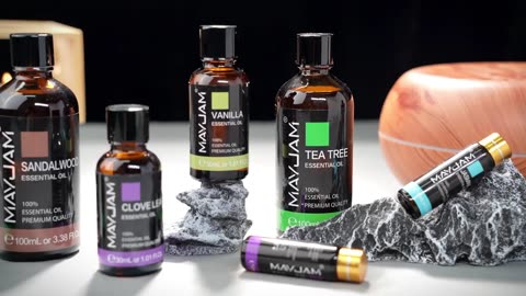 Lavender Eucalyptus Pure Essential Oils Rose Lemon Jasmine Vanilla Mint Sandalwood 