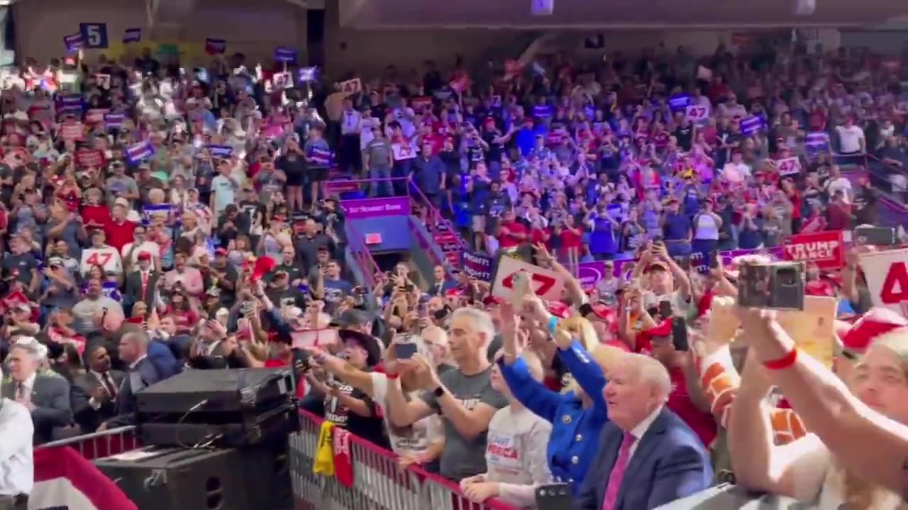 Electric Energy at President Trump's Rally in Swing State Pennsylvania!