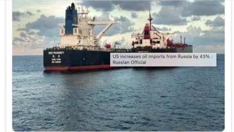 US increases oil import from Russia by 43%