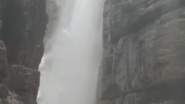 This great waterfall cascades down thousands of miles. It's really spectacular