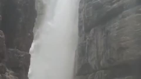 This great waterfall cascades down thousands of miles. It's really spectacular