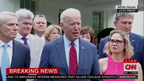 Breaking: Biden on infrastructure: “We have a deal."