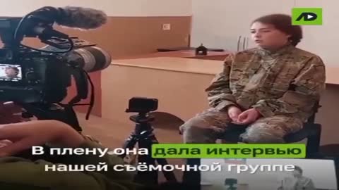 The bird is alive! A video of an interview with the Ukrainian military leader Kateryna Polishchuk