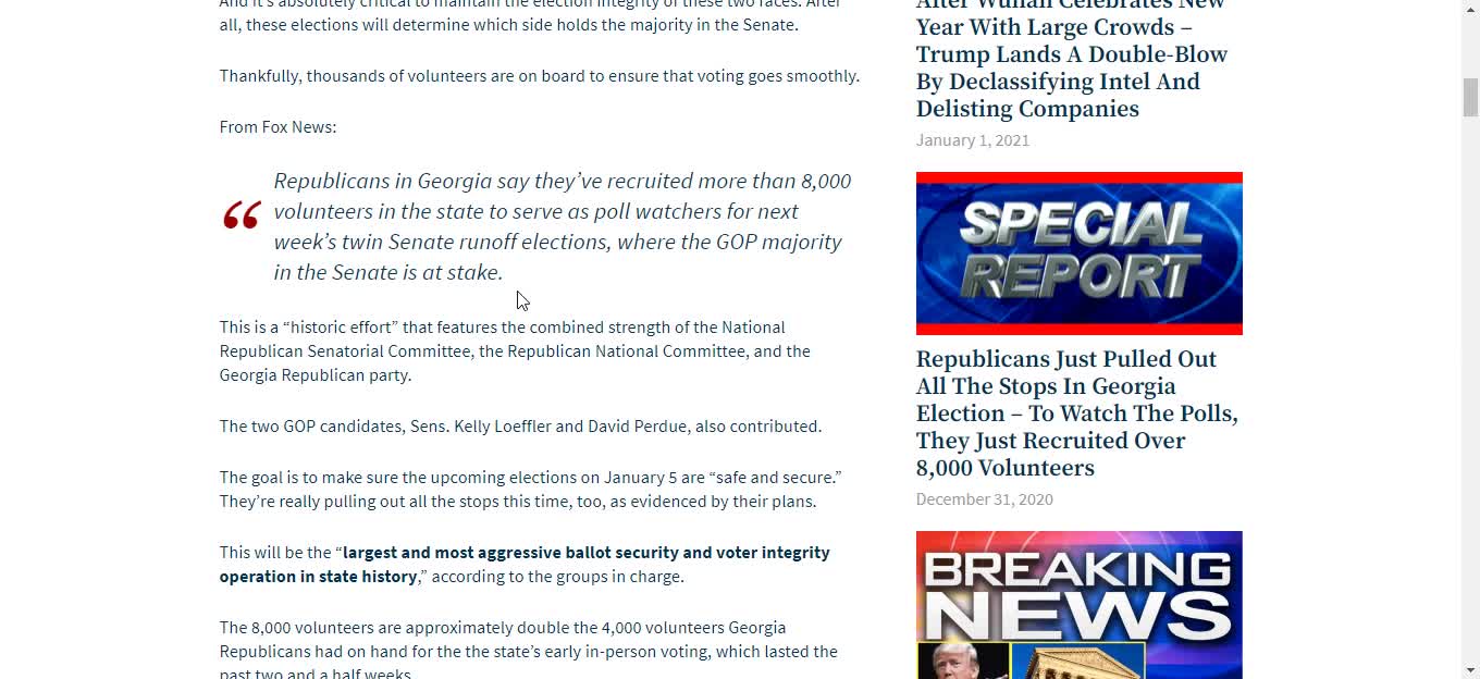 The Patriot Journal: 8,000 GOP Poll Watchers Hired!