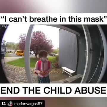 Masking kids is child abuse