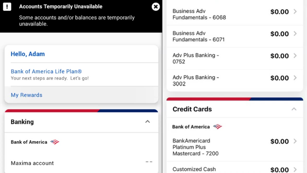 Bank of America Is Down! Customers Report Widespread Outage, Accounts Frozen or Showing Zero Balance