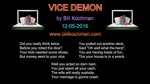 Vice Demon -- a song by Bill Kochman.