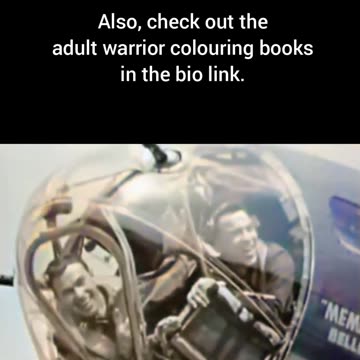 B-17 crews returnafter air raid #Colourized footage🇺🇸✈️💥🎥