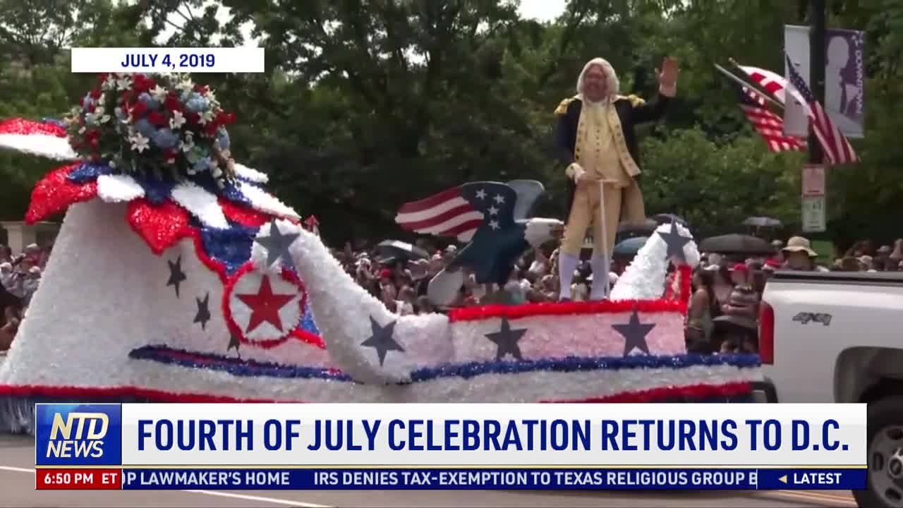 Fourth of July Celebration Returns to DC