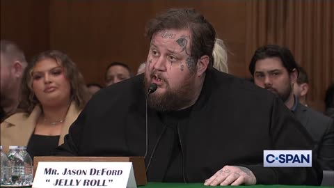 Recording artist 'Jelly Roll' gives testimony to Congress on fentanyl