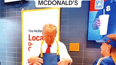 I WORKED A SHIFT AT MCDONALD'S 😂 USA🇺🇸🇺🇸🇺🇸🇺🇸 Trump