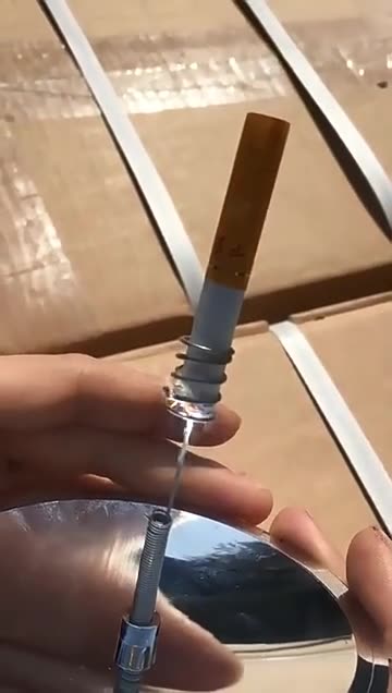 Solar Lighter Outdoor Fire Igniter Emergency Camping Hiking Survival