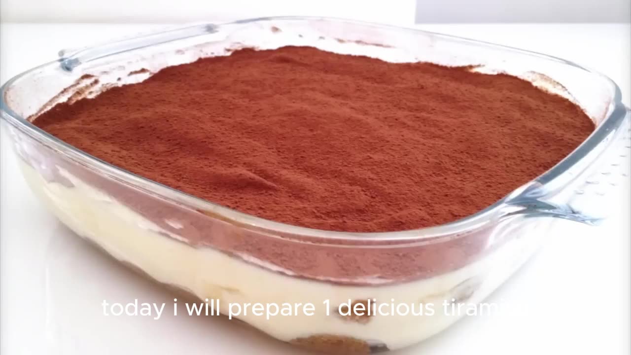 TIRAMISU' ORIGINAL RECIPE