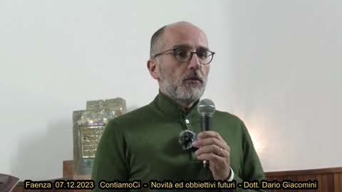 Faenza 07.12.2023 Ass. ContiamoCi - Novità ed Obbiettivi futuri