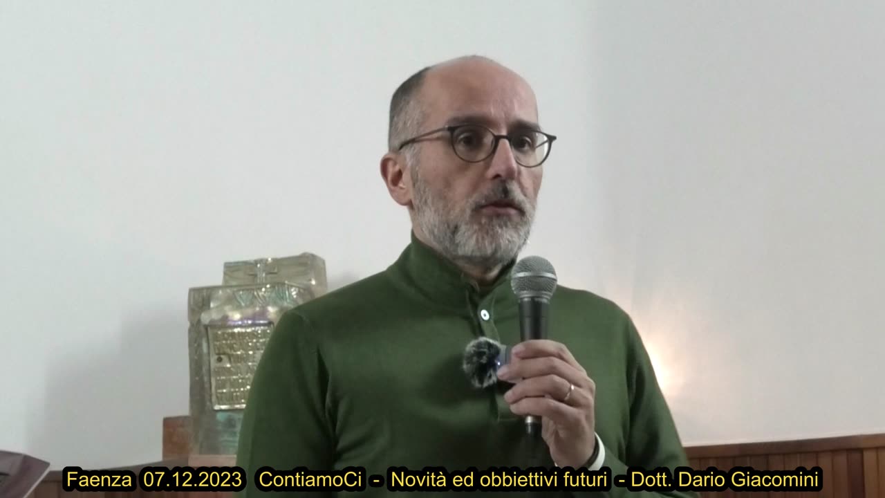 Faenza 07.12.2023 Ass. ContiamoCi - Novità ed Obbiettivi futuri