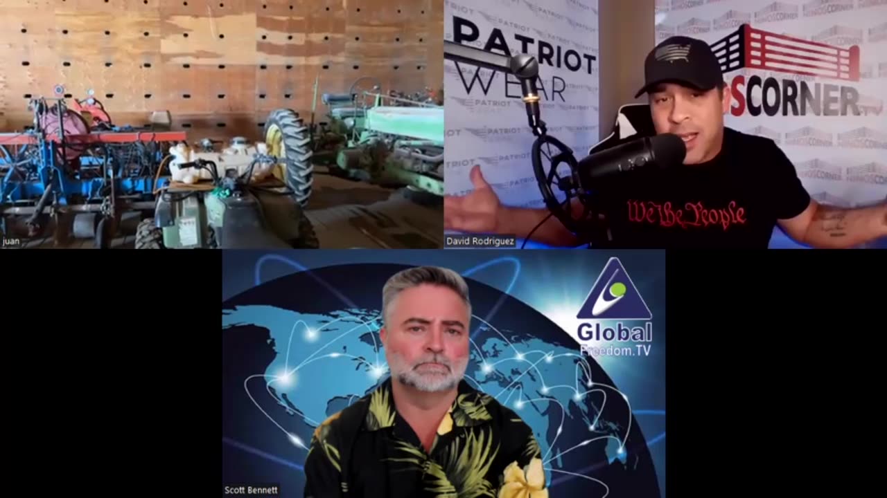 Scott Bennett w/ David Nino & Juan O Savin: "The World In Chaos- China About To Move On Taiwan"